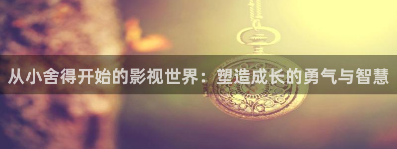 孙悟空的小视频：从小舍得开始的影视世界：塑造成长的勇气与智慧